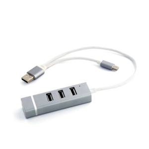 Type-C + Type-A 겸용 USB2.0 OTG USB허브 NEXT-506OTG