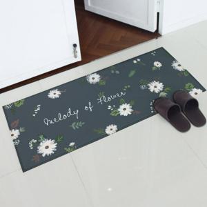 상상후 주방매트 디자인 매트 120x45cm 멜로디플라워