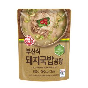 오뚜기 부산식 돼지국밥 곰탕 500g X 3개