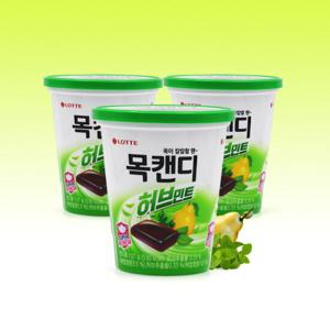 롯데 목캔디 파워허브민트 용기 122g x12