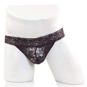 [M2W] Lace Thong Black (2912-71)