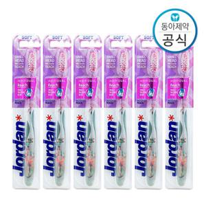 조르단 인디비주얼 작은헤드 칫솔 6개