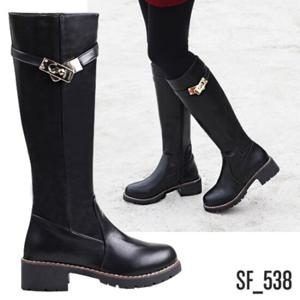 [슈앤필]SF17-538 / 퍼안감 롱부츠 방한화 슬림라인