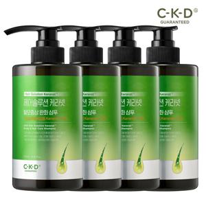 종근당건강 CKD 헤어솔루션 케라넷 두피모발케어 샴푸 500ml 3+1