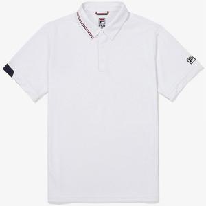 [휠라] 남성 테니스 아스킨 카라 반팔티 FS2TSF2322M WHI