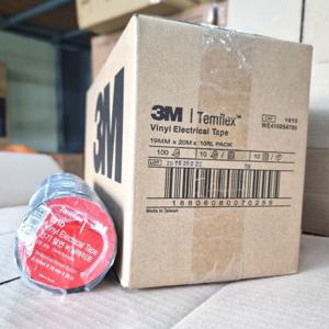 검정 100개 3M 전기절연테이프 19mmX20m 블랙 1610 PVC