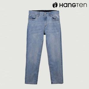 [행텐]남성 이너 밴딩 라이트 인디고 테이퍼드핏 팬츠-HC0551037040210