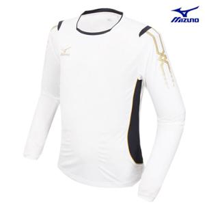 미즈노긴팔티 매장판 ZQC P2MA602601 미즈노 게임 셔츠 LONG SHIRT