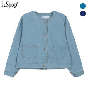 [르샵] 노카라 포켓 데님 자켓 (BO8JK025A)