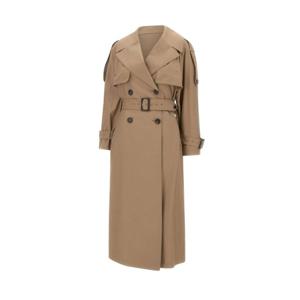 막스마라 더 큐브 트렌치 코트 2519021054600 004 Brown