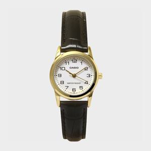 CASIO 카시오 LTP-V001GL-7B 여성 가죽밴드 심플 손목시계