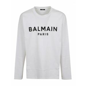 [BALMAIN] 남성 티셔츠 Ls 프린트 DH1EK035BC77GAB 화이트 /8
