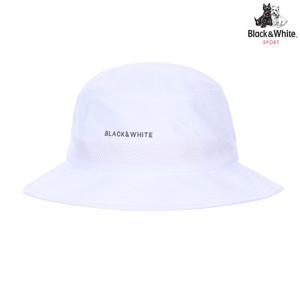 [블랙앤화이트] 남성 파이핑 배색 버킷햇 8615GZSP_WHITE