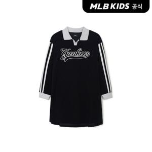 [MLB키즈]바시티 스포츠 로고플레이 원피스 NY (Black)7FOPVA144-50BKS