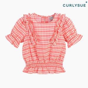 [컬리수] 쥬시체크 블라우스 C212BLG01P [여름]