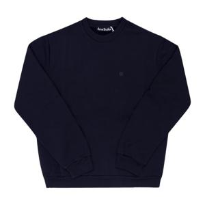 아크네스튜디오 CI0187 NAVY BLUE 페이스 로고 패치 맨투맨