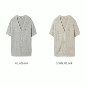 후아유 여성 스티브 V넥 가디건 / Steve V-Neck Melange Cardigan WHCKF2521F 17