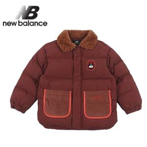 뉴발란스 키즈 NB x KDY 퍼매칭 퀼팅자켓(NK9QC4803U-85)_브라운