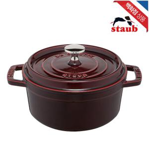 [스타우브]원형 꼬꼬떼 무쇠 주물냄비 18cm 석류레드 (ST101887