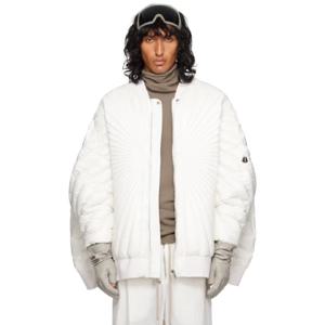 릭오웬스 패딩 Moncler    오프 화이트 래디언스 피터 보머 재킷 251232M178012