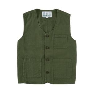 바버 ARCHIE 린넨 코튼 블렌드 베스트 1073953