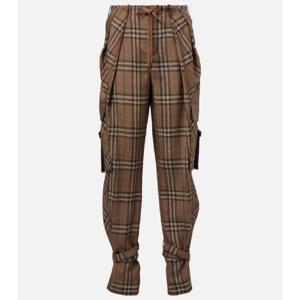 버버리 Burberry Check 스트레이트 팬츠 P01033298