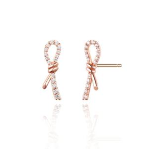 [스톤헨지][김지원PICK] Love Knot 14K 귀걸이 SA24C45B