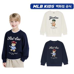 MLB키즈 모노베어 아트웍 맨투맨티셔츠 (7AMTC0151000)