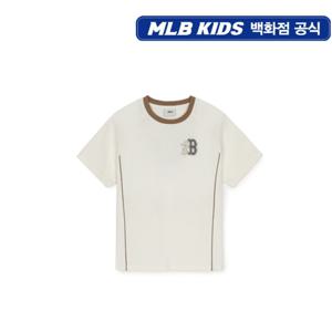 MLB키즈 모노그램 아웃도어 빅럭스 반팔티 (7ATSM055343CRS)