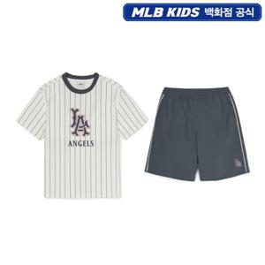 [MLB KIDS] 바시티 스트라이프 티셔츠 세트 - GRD (7AS1V0853)