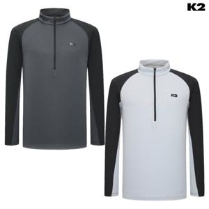 K2 남성 간절기 기능성 ALP 전문형 하이브리드 집업 티셔츠 KMP25203