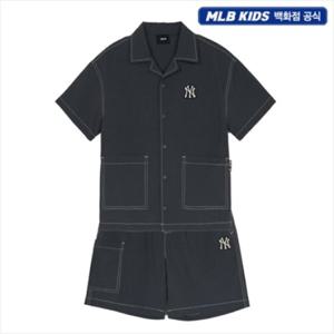 MLB키즈[7AWSB0253 SMB0553-50CGS] 베이직 아웃도어 스티치 우븐셔츠 세트