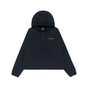 디스커버리 여성 우븐 후드티셔츠 DWHD43051BKS