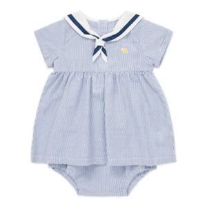블루독베이비 BL마린반소매원피스세트 45313-400-03