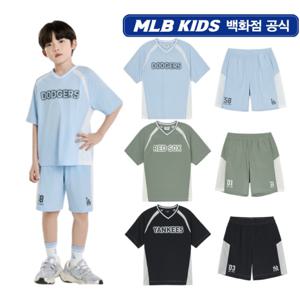MLB키즈 바시티 블록코어 반팔 세트 (7ATSV0653ALL)