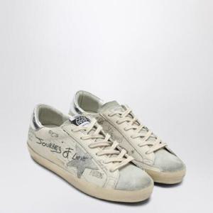 GOLDEN GOOSE 스니커즈 슈퍼스타 화이트/아이스/실버 GWF00101F006889/Q_GOLDE-10273