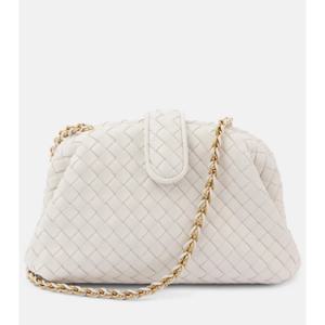Bottega Veneta Lauren 1980 스몰 인트레치아토 레더 클러치 P00998765