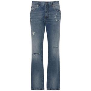 돌체앤가바나 디스트레스트 데님 5 포켓 진 79I-021063