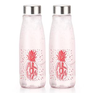 하와이안키친 트라이탄 1리터 물병 2P(파인애플 레드)