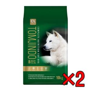 진돗개용 고단백 영양사료 10kg 2개 D07129 싱글족