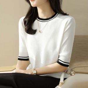 투라인반팔니트 R0246