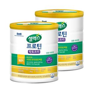 셀렉스 코어프로틴 락토프리 570g 2캔 분리유청단백질 락토프리단백질