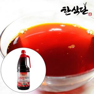 햇살비 고추맛 씨즈닝 1.8리터 고추기름
