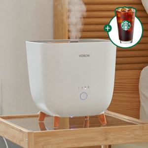 [초음파+가열식] 보본 2.5L  살균 무드등 복합식 촉촉한 가습기 VB-HM250