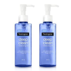뉴트로지나 딥클린 클렌징 오일 200ml x 2개