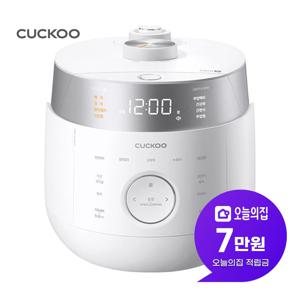 [렌탈] 트윈프레셔 저당밥솥 10인용 (화이트) CRP-LHLR1010FW