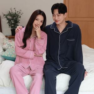 쫀득모찌 겨울 수면 잠옷 극세사 벨벳 파자마 4size