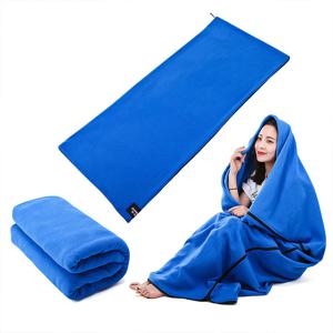 경량 캠핑 침낭 타입 이불 담요