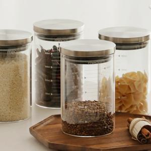 밀리 내열 유리병 글라스 용기 900ml