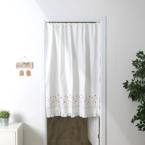 프랑스 꽃 자수 레이스 가리개 커튼/바란스/차박 가림막